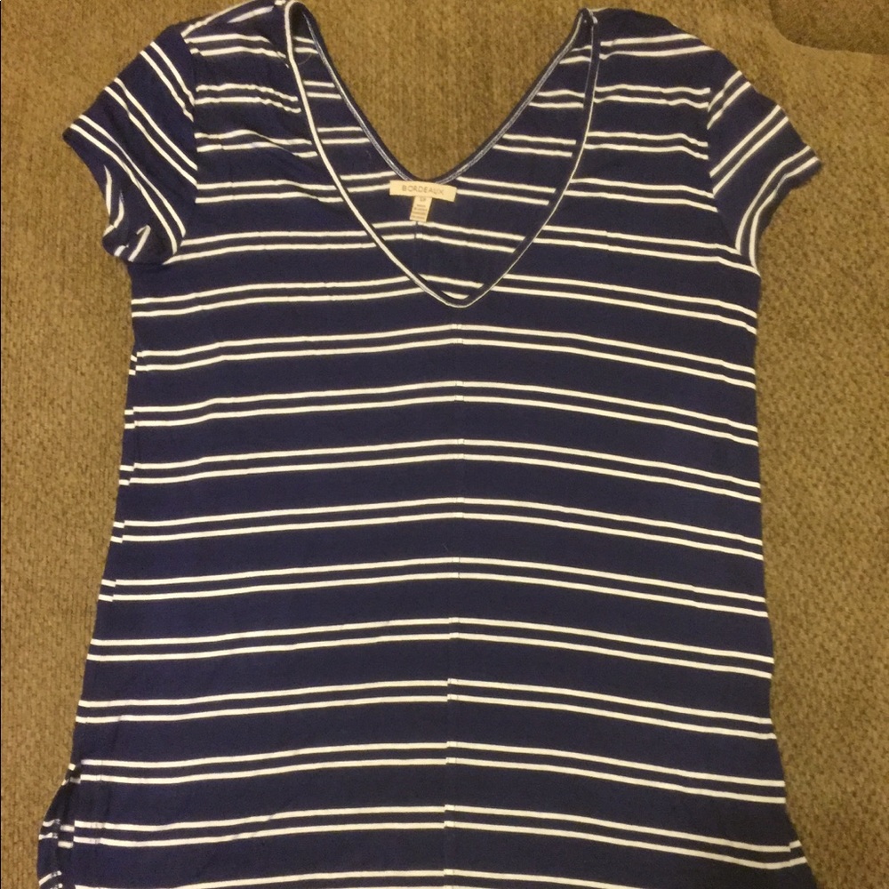 Bordeaux tee from Anthropology